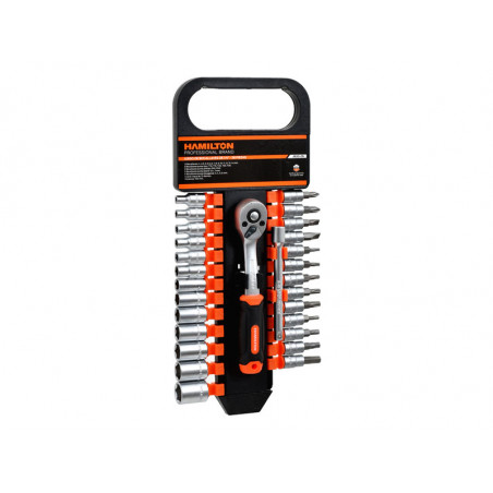 JUEGO DE BOCALLAVES HAMILTON 1/4 -28 PZ JB30-28