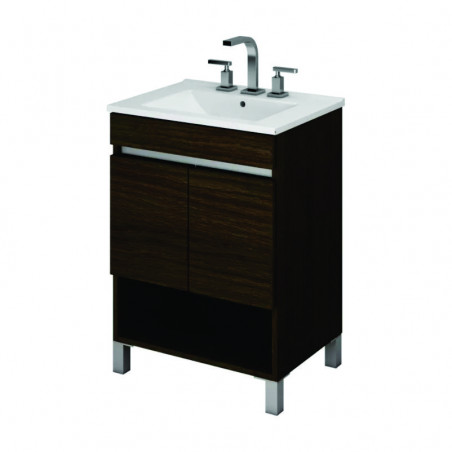 VANITORY SILVER WENGUE C/MESADA BUONA 80CMSCHNEIDER