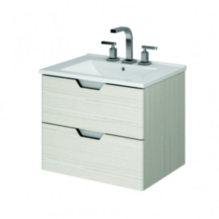 VANITORY COLGAR CIMA PVC C/MESADA BUONA 60CM SCHNEIDER