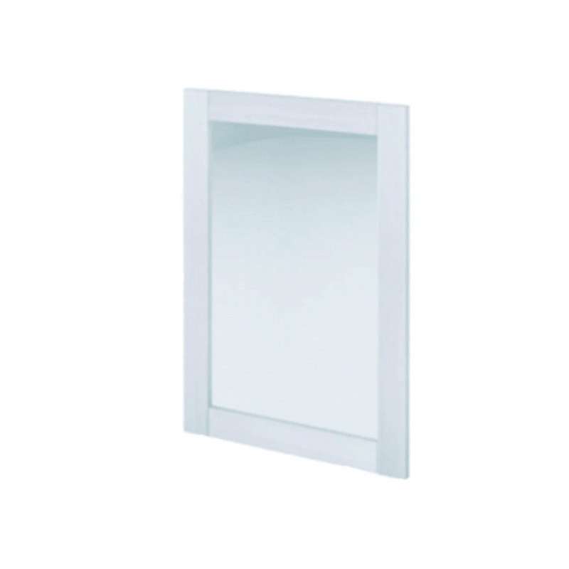 ESPEJO VERA BLANCO TEXTURADO BUONA 60x70CM SCHNEIDER