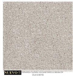 TILCARA VULCANO GRIS 36X36...