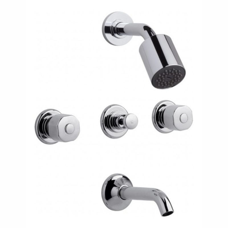 GRIFERIA BAÑERA Y DUCHA C/TRANSF ARIZONA PLUS 0103/B1P CROMO FV