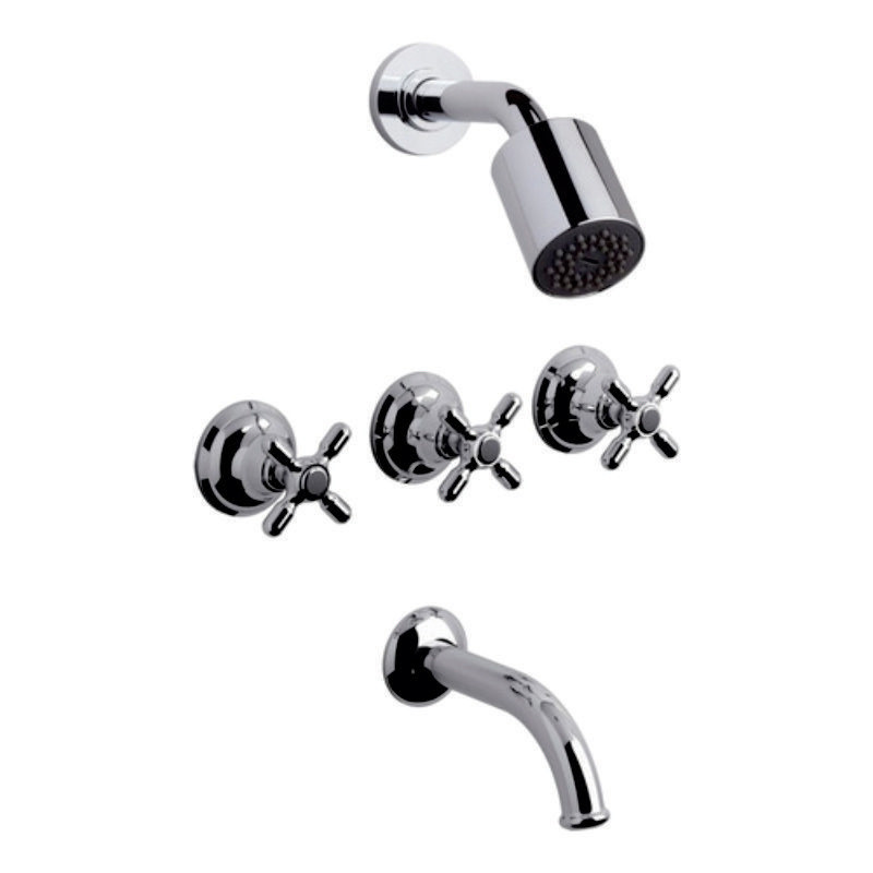 GRIFERIA DUCHA C/TRANSF NEWPORT PLUS 0103/B2P CR FV