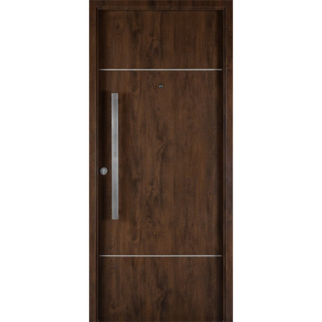 PUERTA OBLAK CEDRO C/BARRAL REC 90 M1942