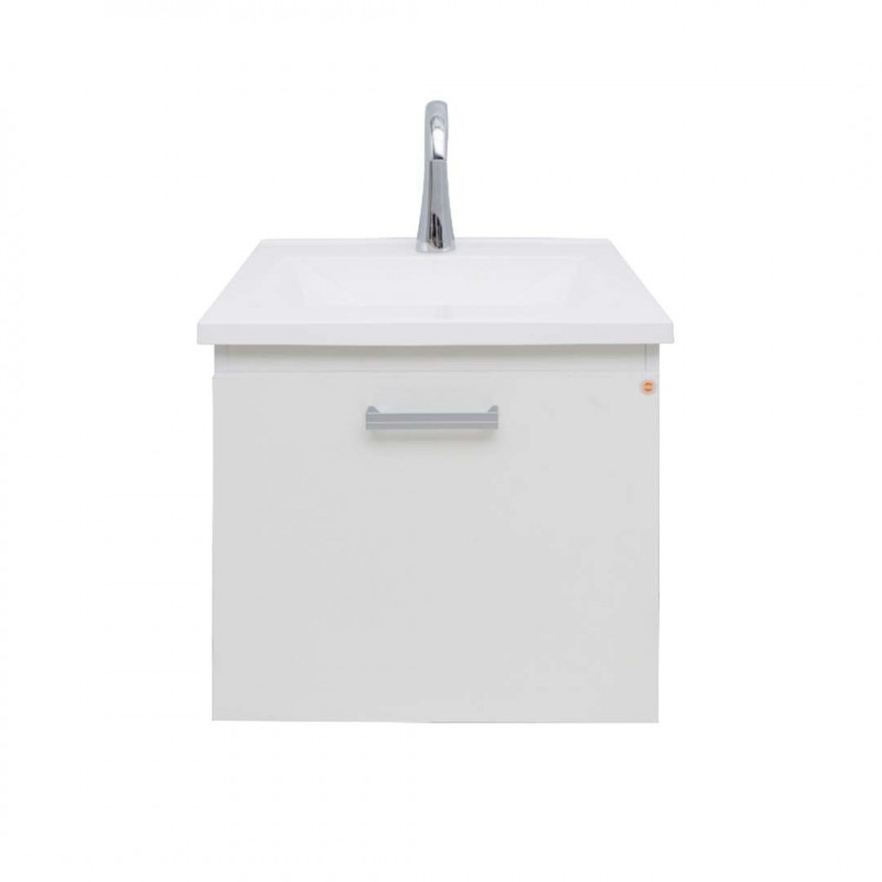 VANITORY MARBELLA 50 CM BLANCO C/MESADA 3AG.