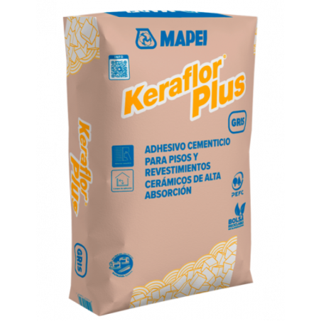 ADHESIVO KERAFLOOR PLUS GRIS X 30KG