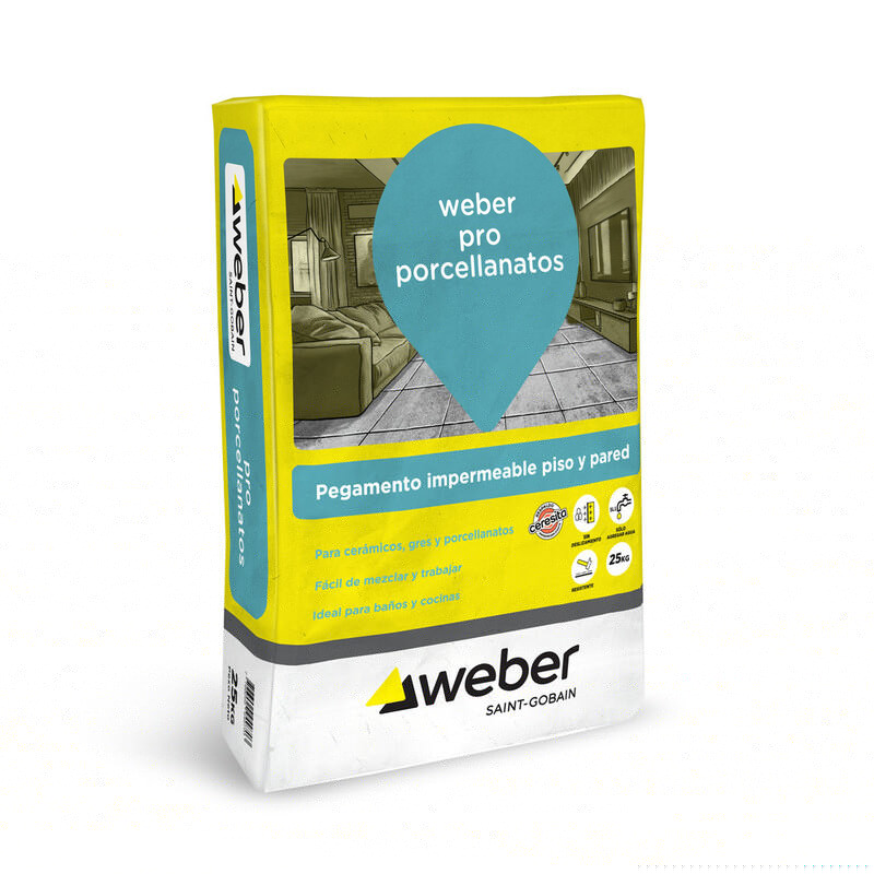 WEBER PORCELLANATO PRO 25 KG