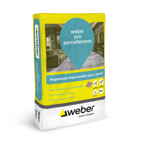 WEBER PORCELLANATO PRO 25 KG