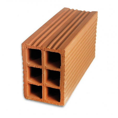 LADRILLO HUECO CERAMICO 8x18x33 - CERAMICA ROSARIO