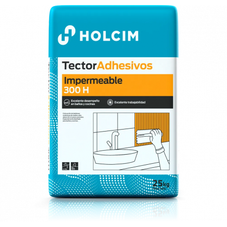 TECTOR ADHESIVO IMPERMEABLE X 25 KG