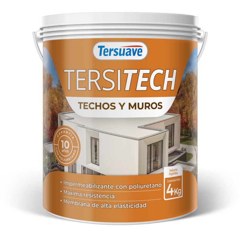 TERSITECH P/TECHO-MURO TERSUAVE BLCO x 4 KG