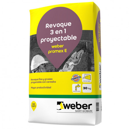 PROMEX I REVOQUE PROYECTABLE INTERIOR 2 EN 1 X 30KG