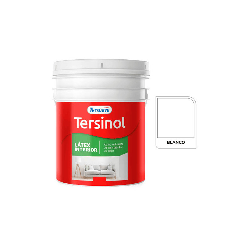 TERSINOL LATEX INTERIOR BLANCO 10 LT
