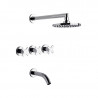 GRIFERIA DUCHA C/TRANSF ALERCE 0103/D7 CR FV