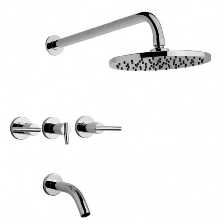 GRIFERIA DUCHA C/TRANSF LIBBY 0103/39 CR FV