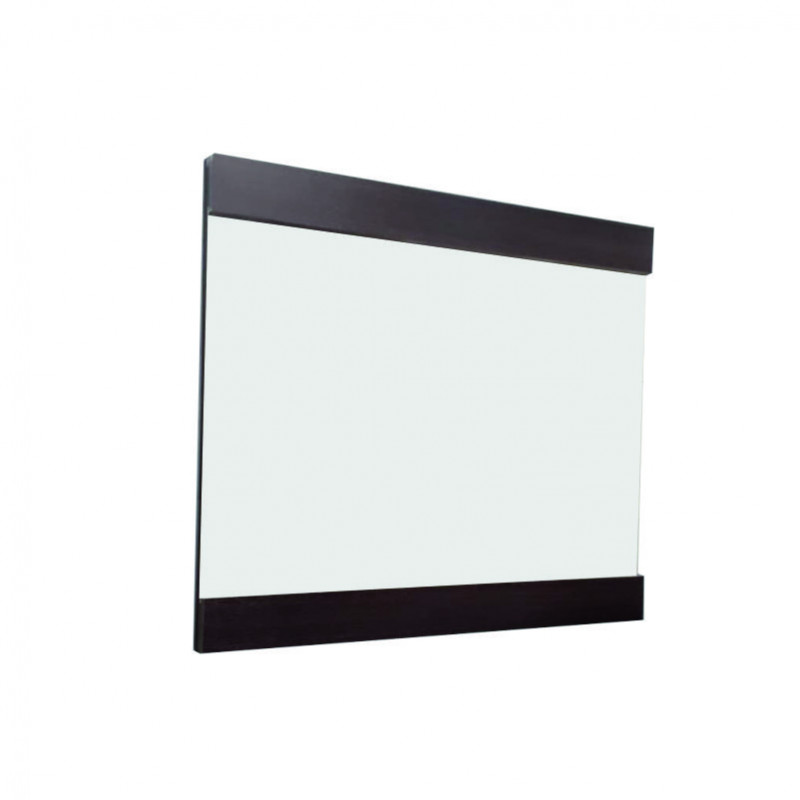 ESPEJO SILVER WENGUE BUONA 80x70CM SCHNEIDER