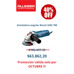 AMOLADORA ANGULAR BOSCH GWS...