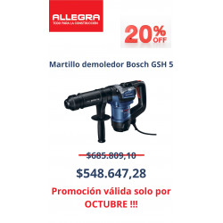 MARTILLO DEMOLEDOR GSH 5 BASIC