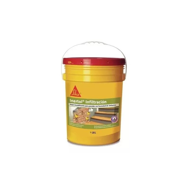 INERTOL INFILTRACION INCOLORO BALDE 20 LT