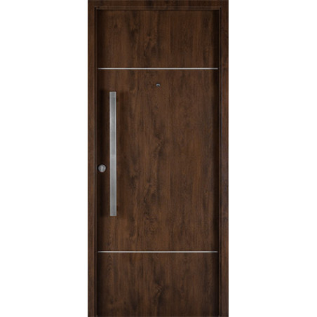 PUERTA OBLAK CEDRO C/BARRAL REC 90 M1942