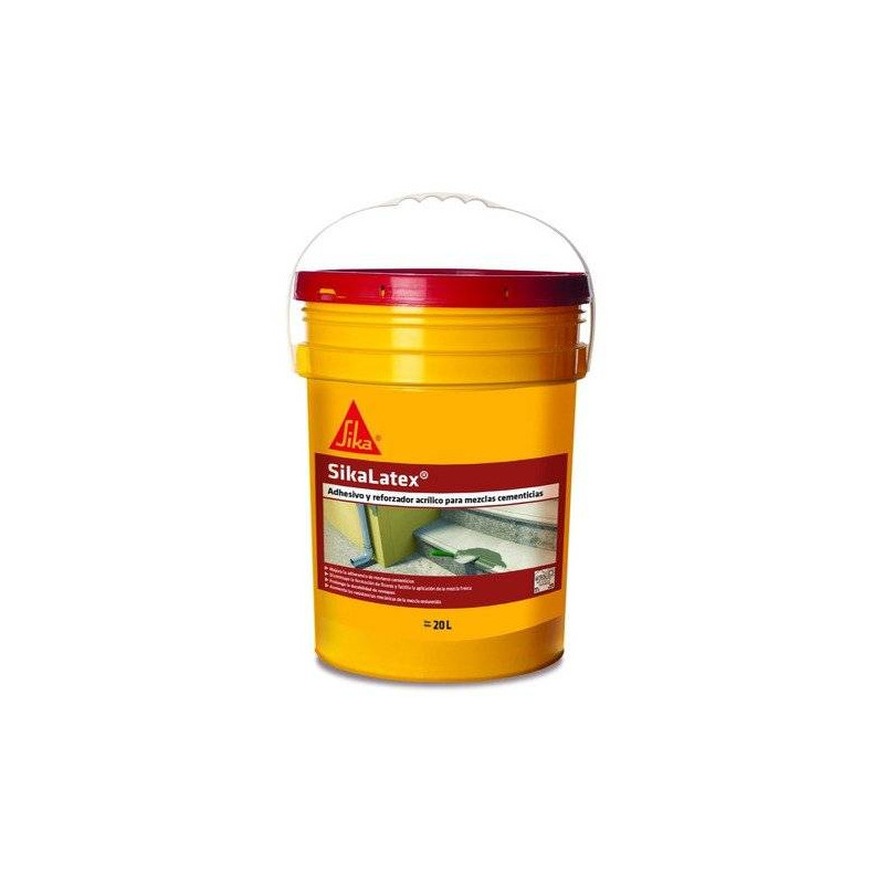 SIKA LATEX BALDE 20 LT