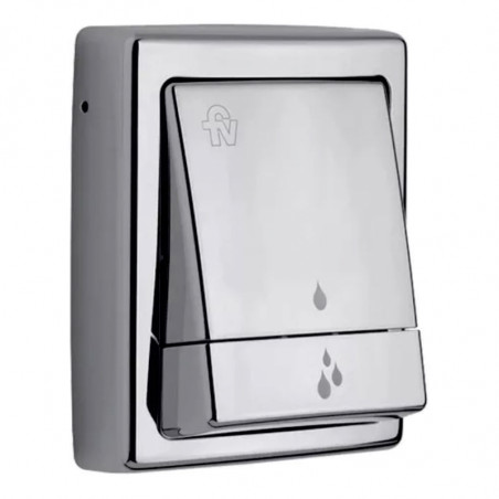 TAPA TECLA CUADRADA DOBLE PARA VALVULA DE DESCARGA 0368.04 CR FV