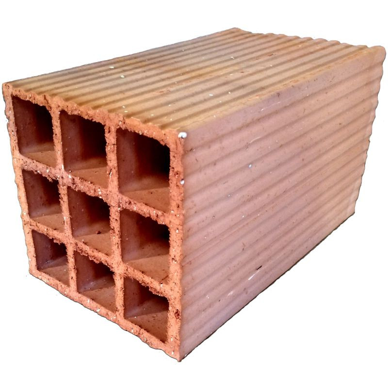 LADRILLO HUECO CERAMICO 18x18x33 - CERAMICA ROSARIO