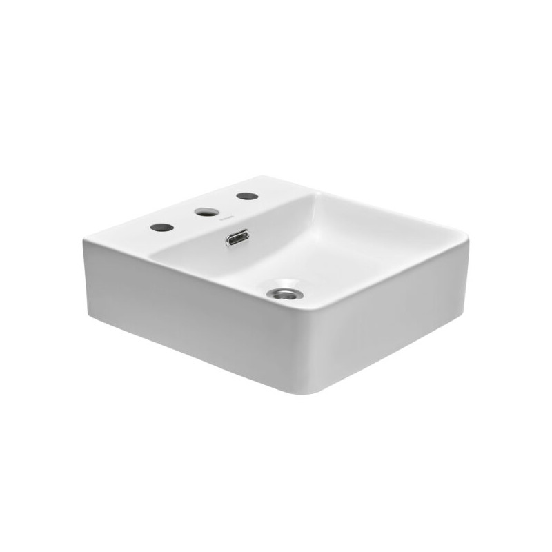 BACHA DE APOYAR CUADRADA PEIRANO 3 AG 42X42X12.5 BCH05