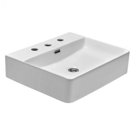 BACHA DE APOYAR RECTANGULAR  PEIRANO 3AG 50X42X13 BCH03/3