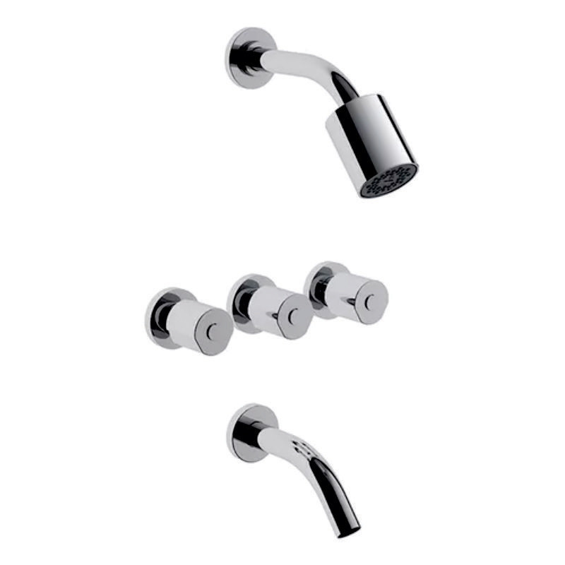 GRIFERIA DUCHA C/TRANSF OBERA 0103/G5 CR FV