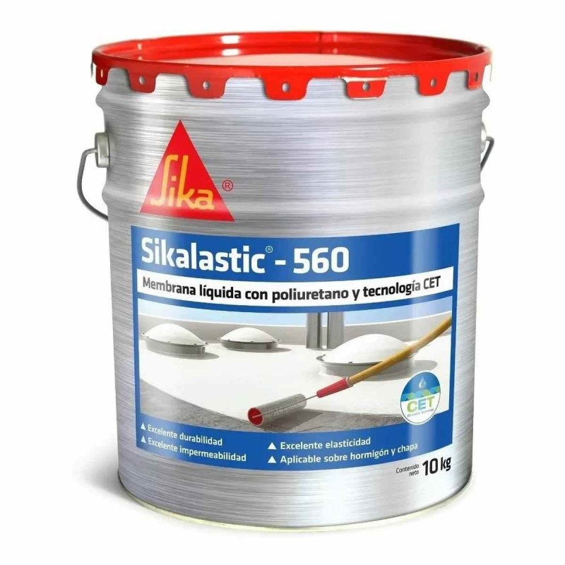 SIKALASTIC 560 BLANCO x 10 KG MEMB.LIQ C/POLIURET
