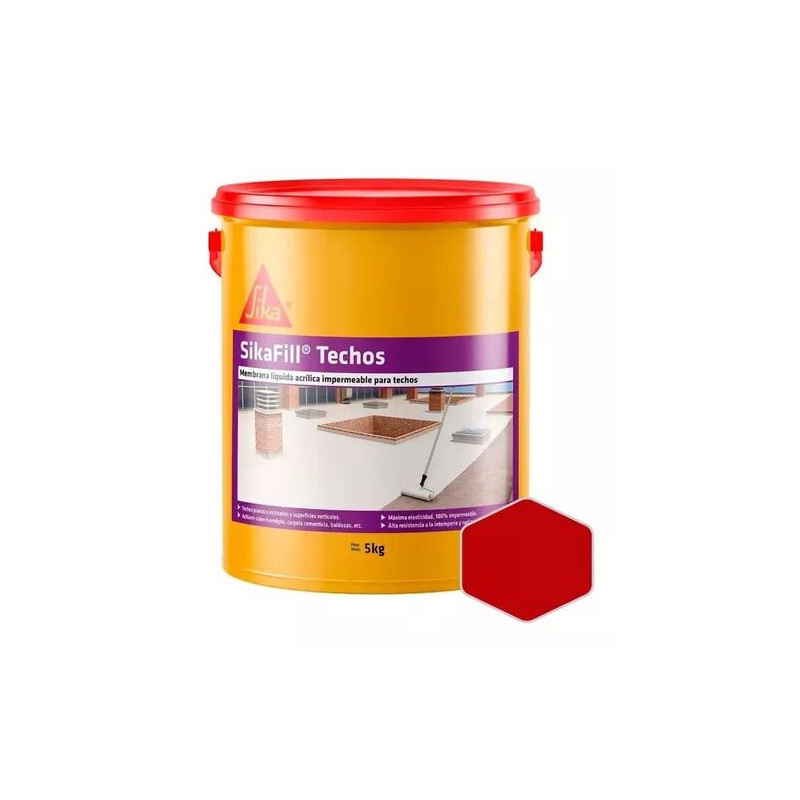 SIKAFILL TECHOS BLANCO BALDE 5 KG