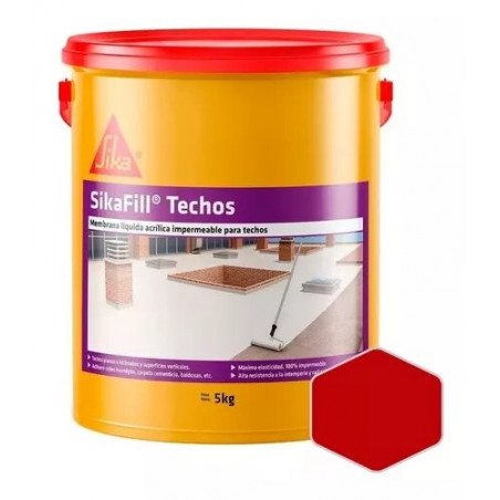 SIKAFILL TECHOS BLANCO BALDE 5 KG