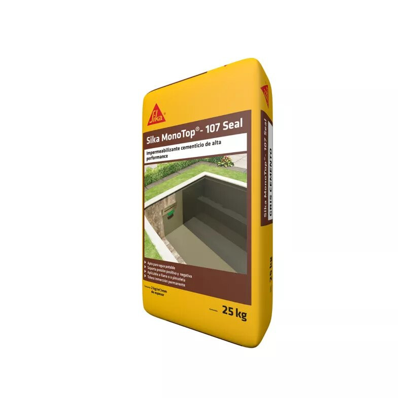 SIKA MONOTOP 107 BOLSA 25 KG