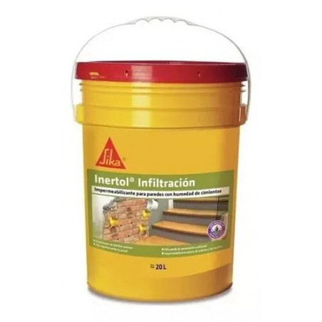 INERTOL INFILTRACION INCOLORO BALDE 20 LT